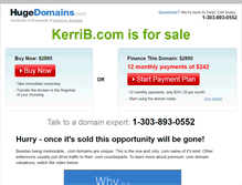 Tablet Screenshot of kerrib.com